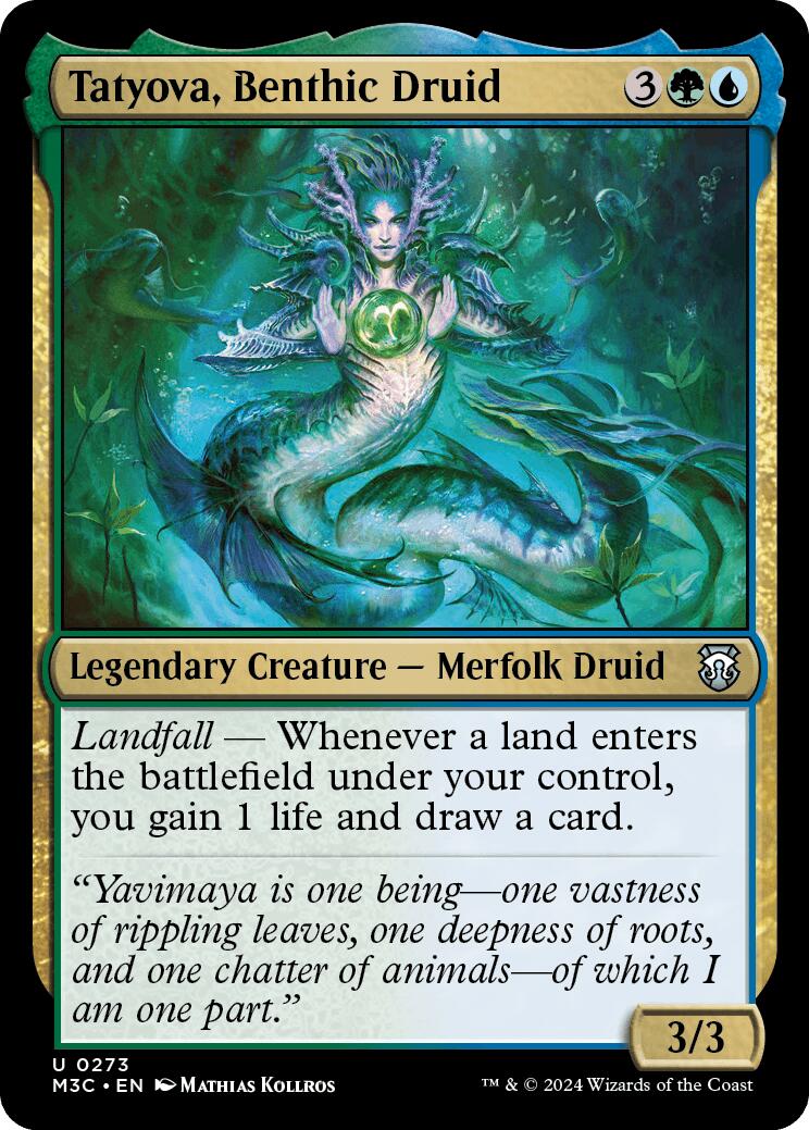 Tatyova, Benthic Druid (Ripple Foil) [M3C - 273]