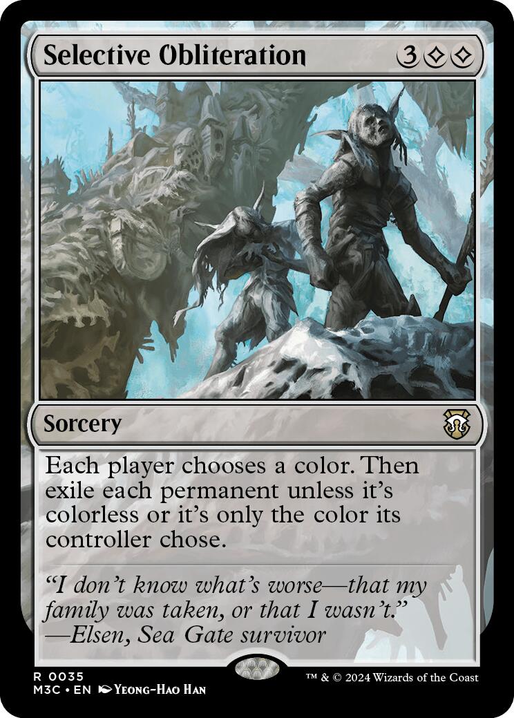 Selective Obliteration (Ripple Foil) [M3C - 35]