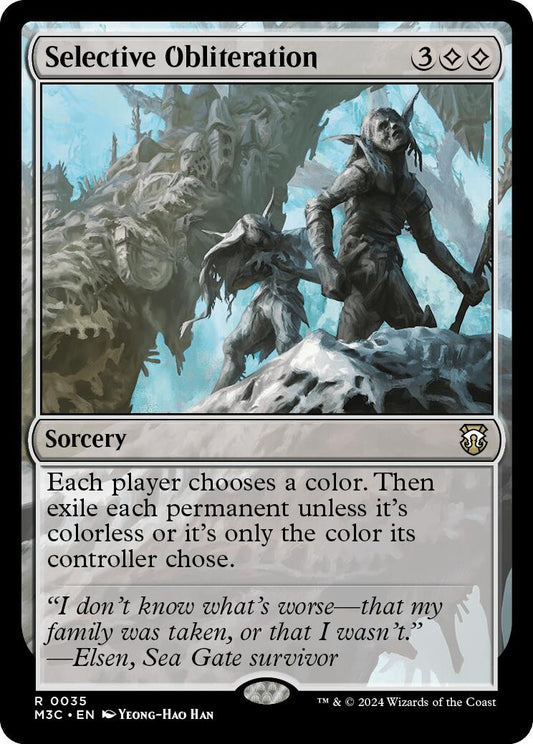Selective Obliteration (Ripple Foil) [M3C - 35]