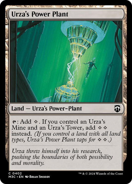 Urza's Power Plant (Ripple Foil) [M3C - 402]