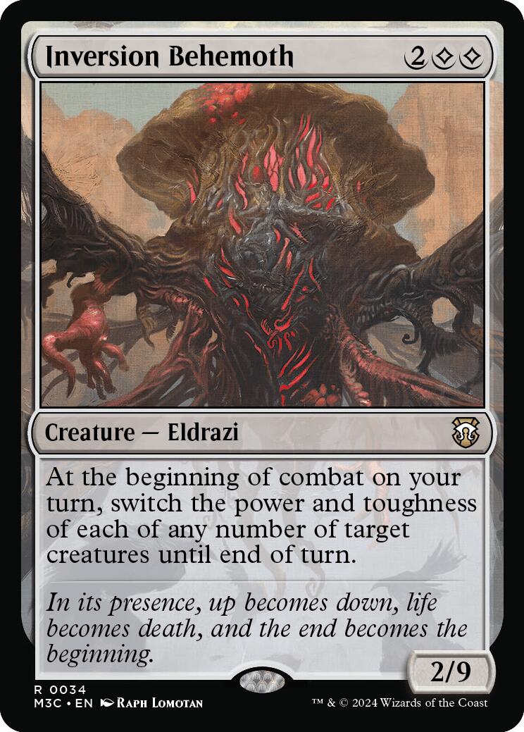 Inversion Behemoth  (Ripple Foil) [M3C - 34]