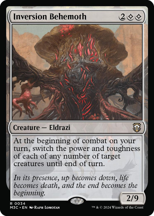 Inversion Behemoth  (Ripple Foil) [M3C - 34]