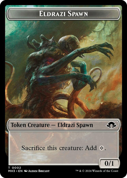 Eldrazi Spawn // Fish Double-Sided Token [MH3 - 2 // 10]