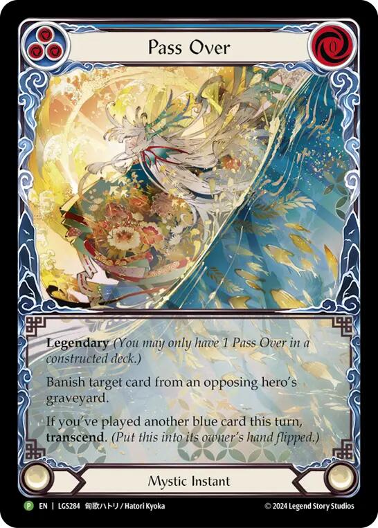 Pass Over // Inner Chi [LGS284] (Promo)  Rainbow Foil