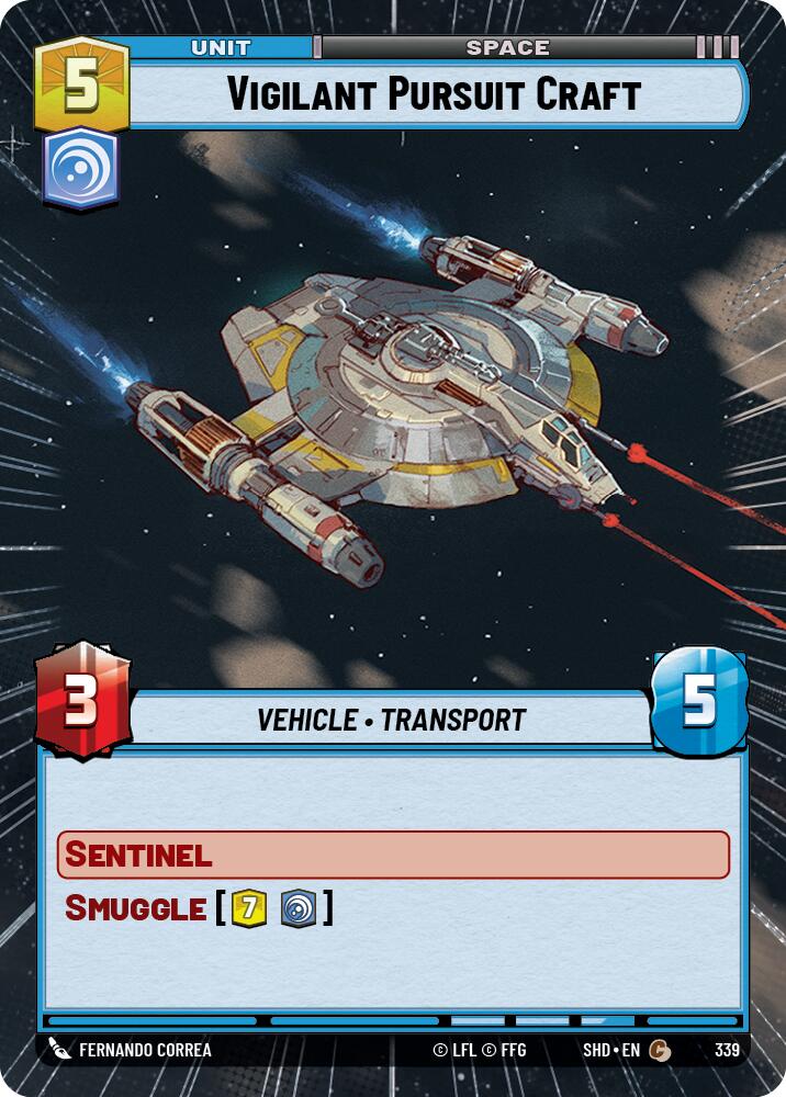 Vigilant Pursuit Craft (Hyperspace)