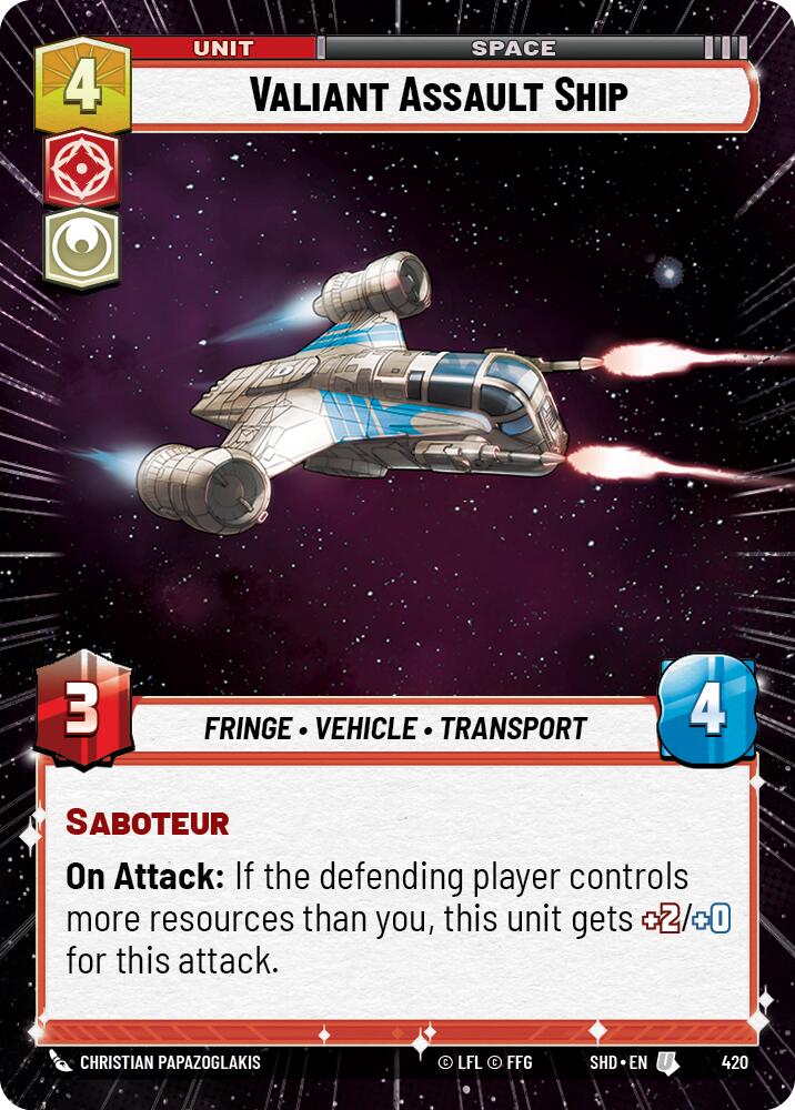 Valiant Assault Ship (Hyperspace)