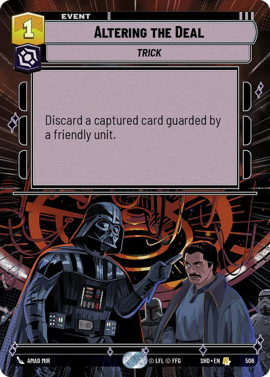 Altering the Deal (Hyperspace)