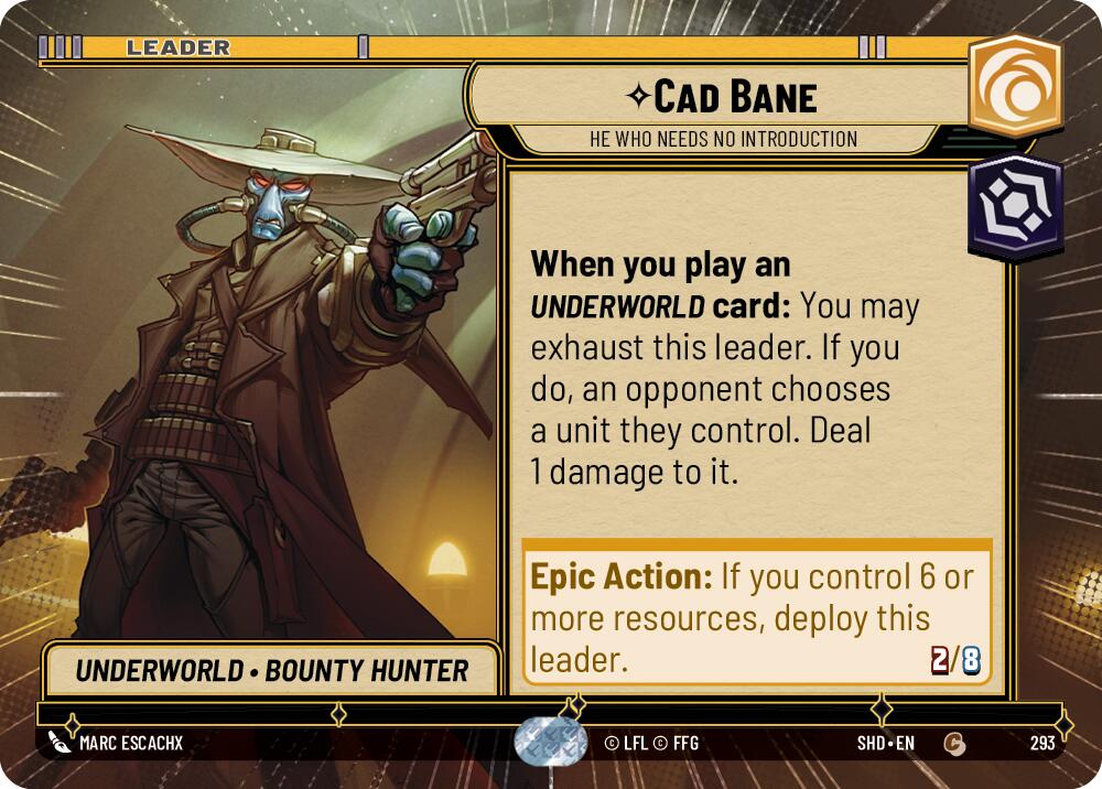 Cad Bane - He Who Needs No Introduction (Hyperspace)