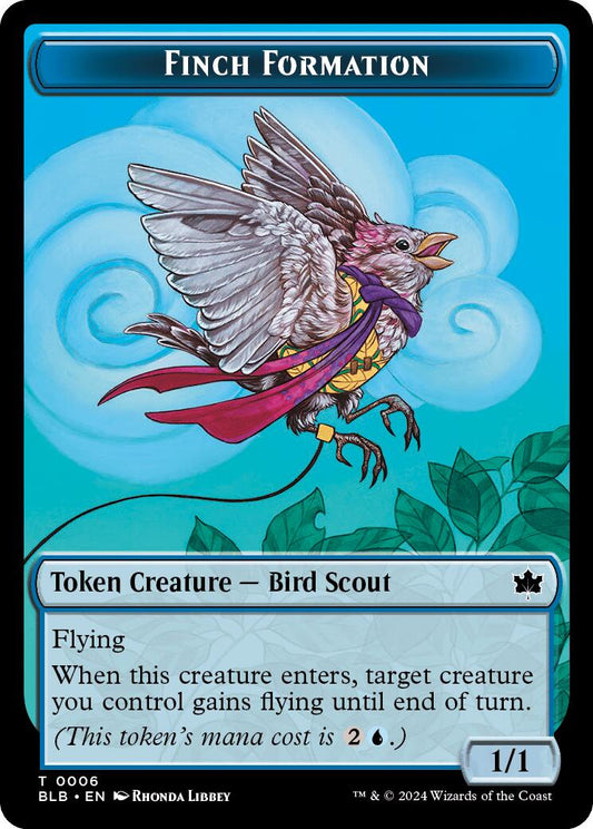 Finch Formation Token [BLB - 6]