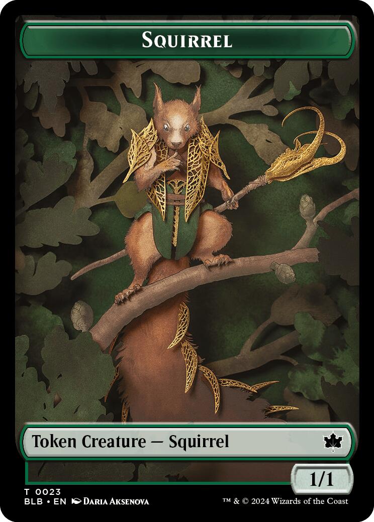 Squirrel Token [BLB - 23]