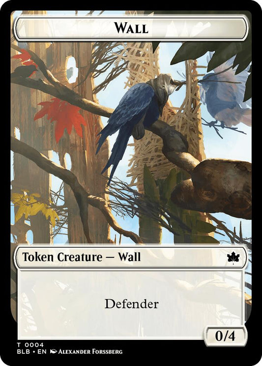 Wall // Intrepid Rabbit Double-Sided Token [BLB - 4 // 2]