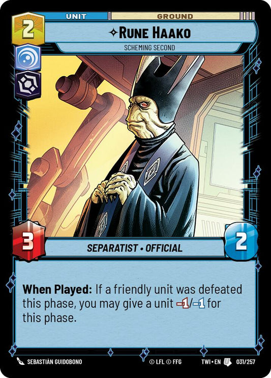 Rune Haako - Scheming Second