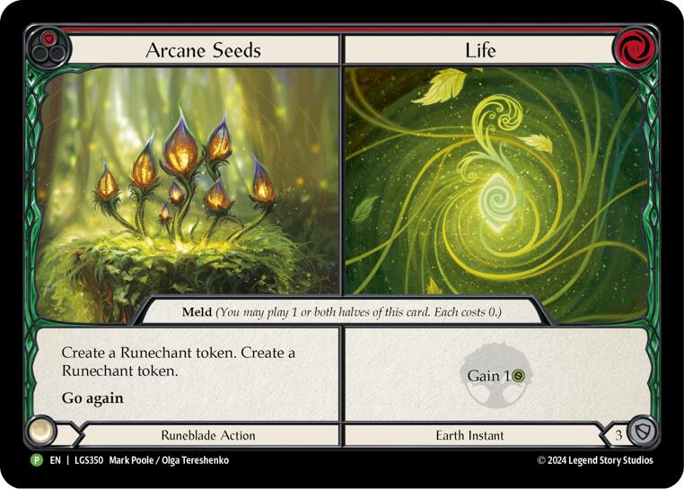 Arcane Seeds // Life - LGS350