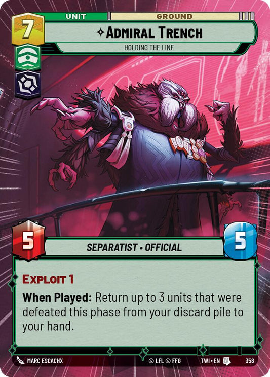 Admiral Trench - Holding the Line (Hyperspace)