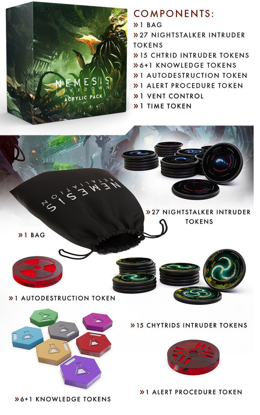 Nemesis Lockdown Acrylic Pack
