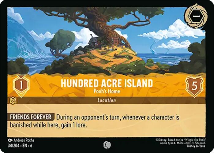Hundred Acre Island - Pooh's Home