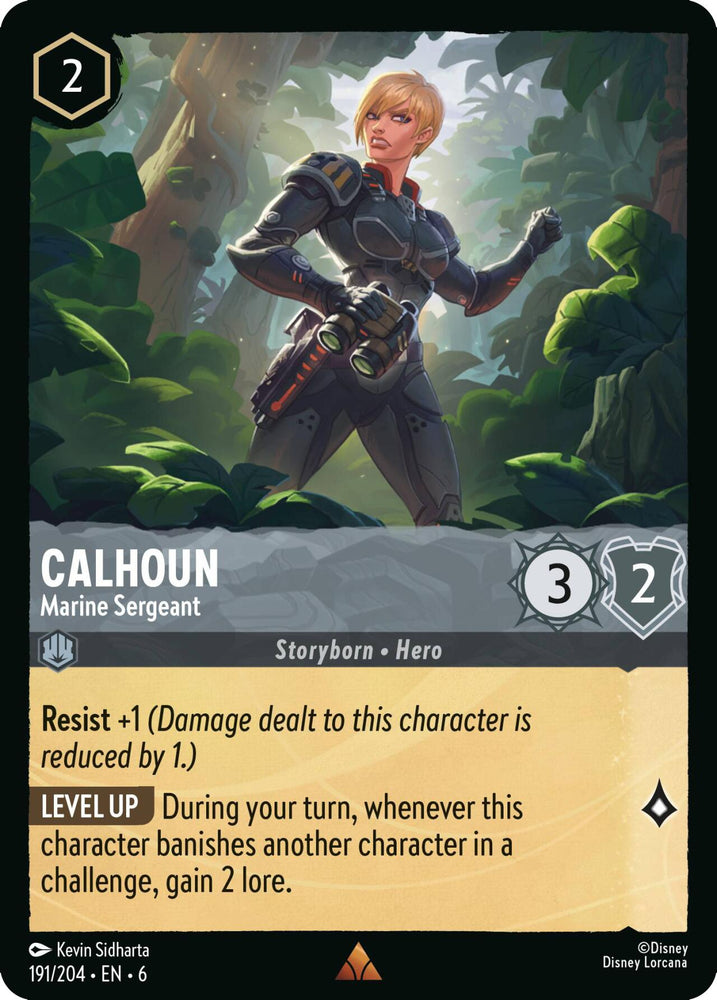 Calhoun - Marine Sergeant (191/204) [Azurite Sea]