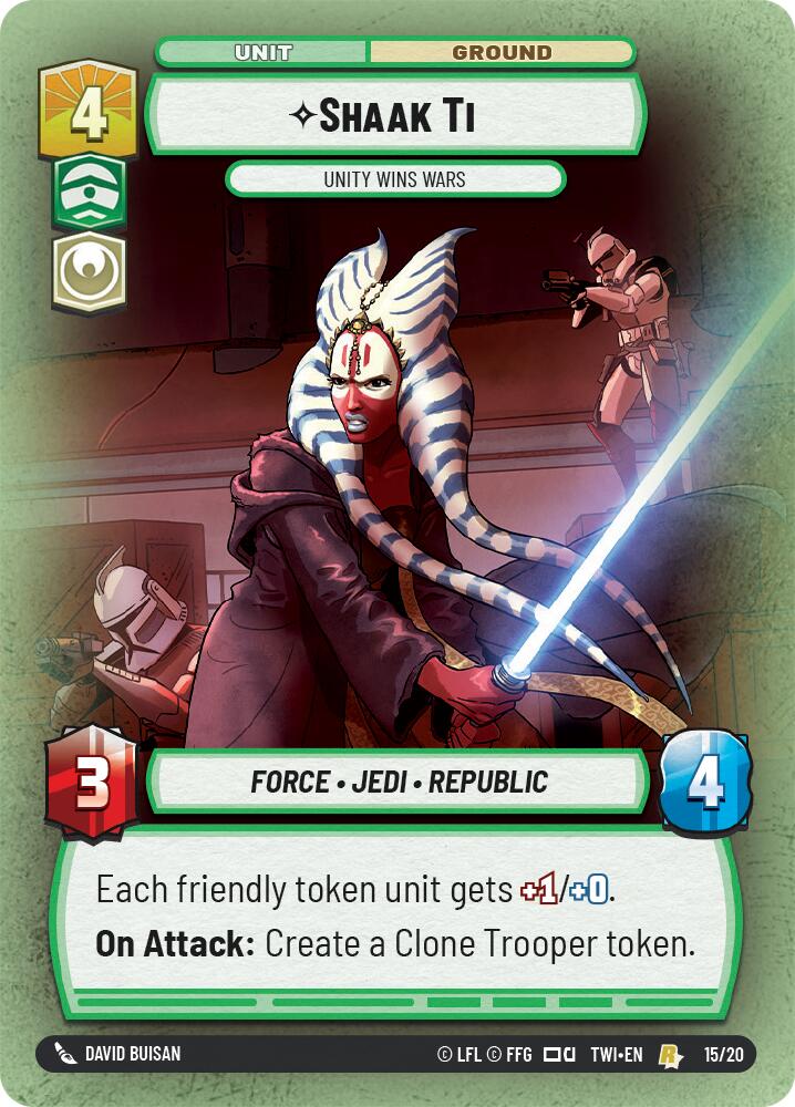Shaak Ti - Unity Wins Wars