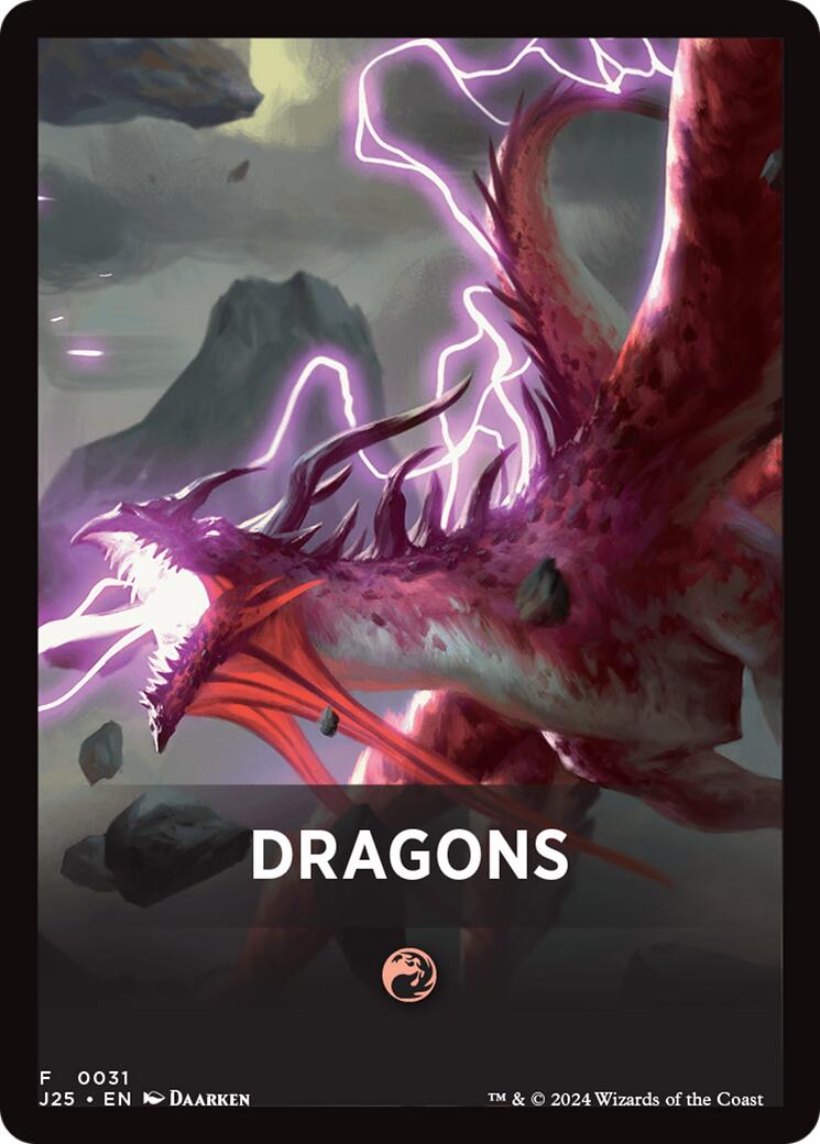 Dragons Theme Card [J25 - 31]