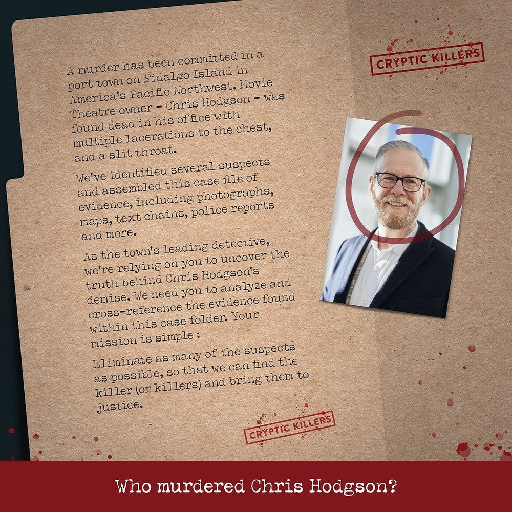 Cryptic Killers - Murder at the Movie Theater