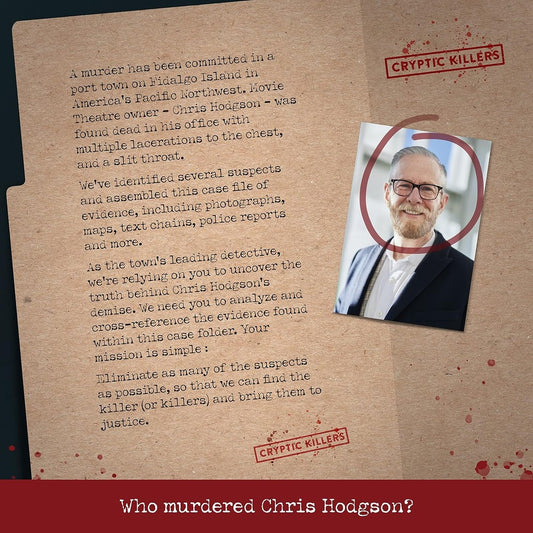 Cryptic Killers - Murder at the Movie Theater