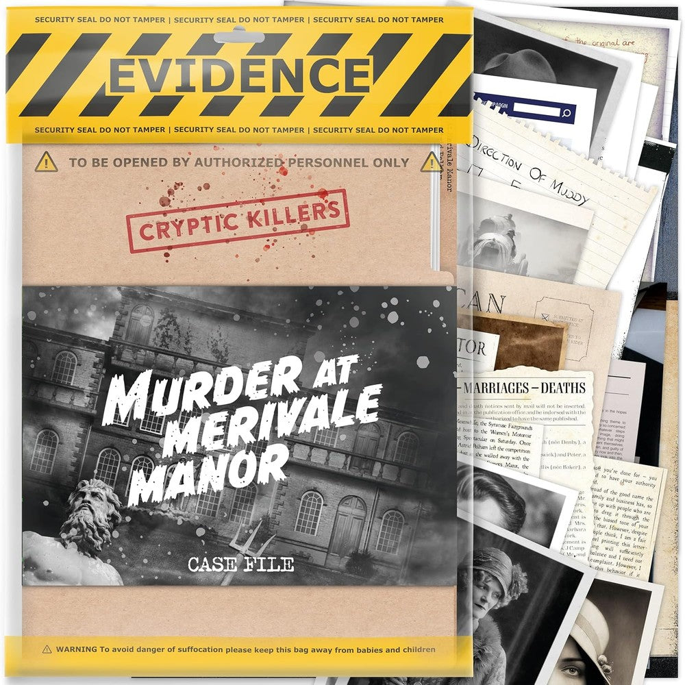 Cryptic Killers - Murder at Merivale Manor