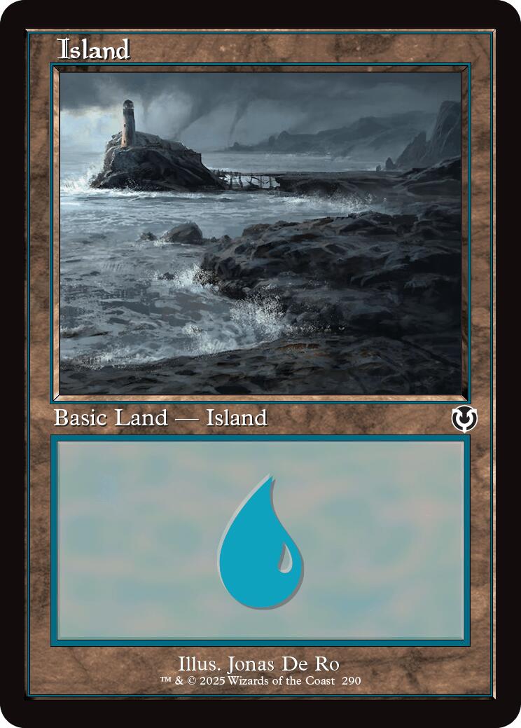 Island (290) (Retro Frame)