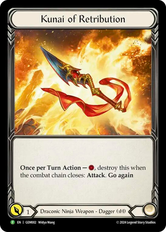 Kunai of Retribution - GEM002