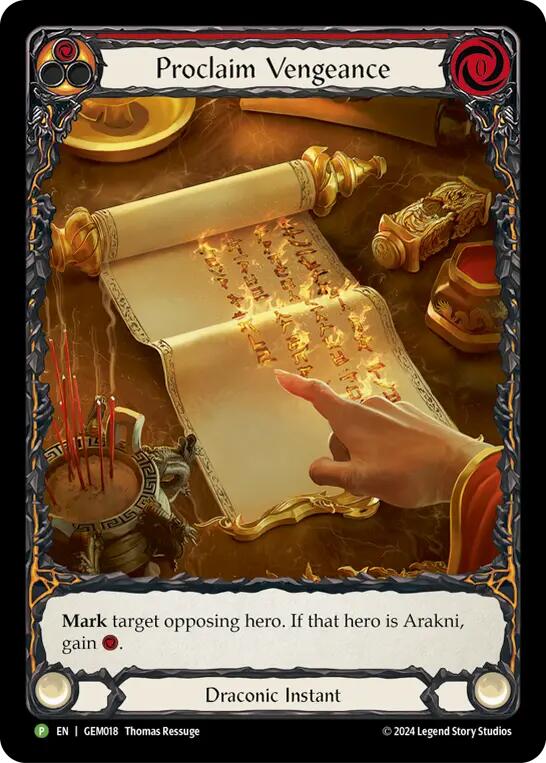 Proclaim Vengeance - GEM018