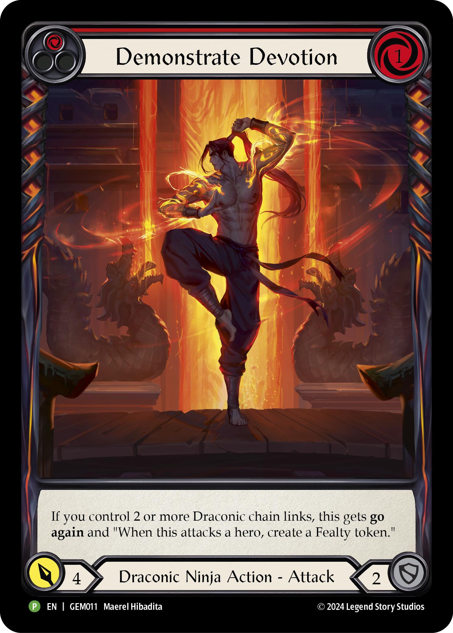 Demonstrate Devotion (Red)