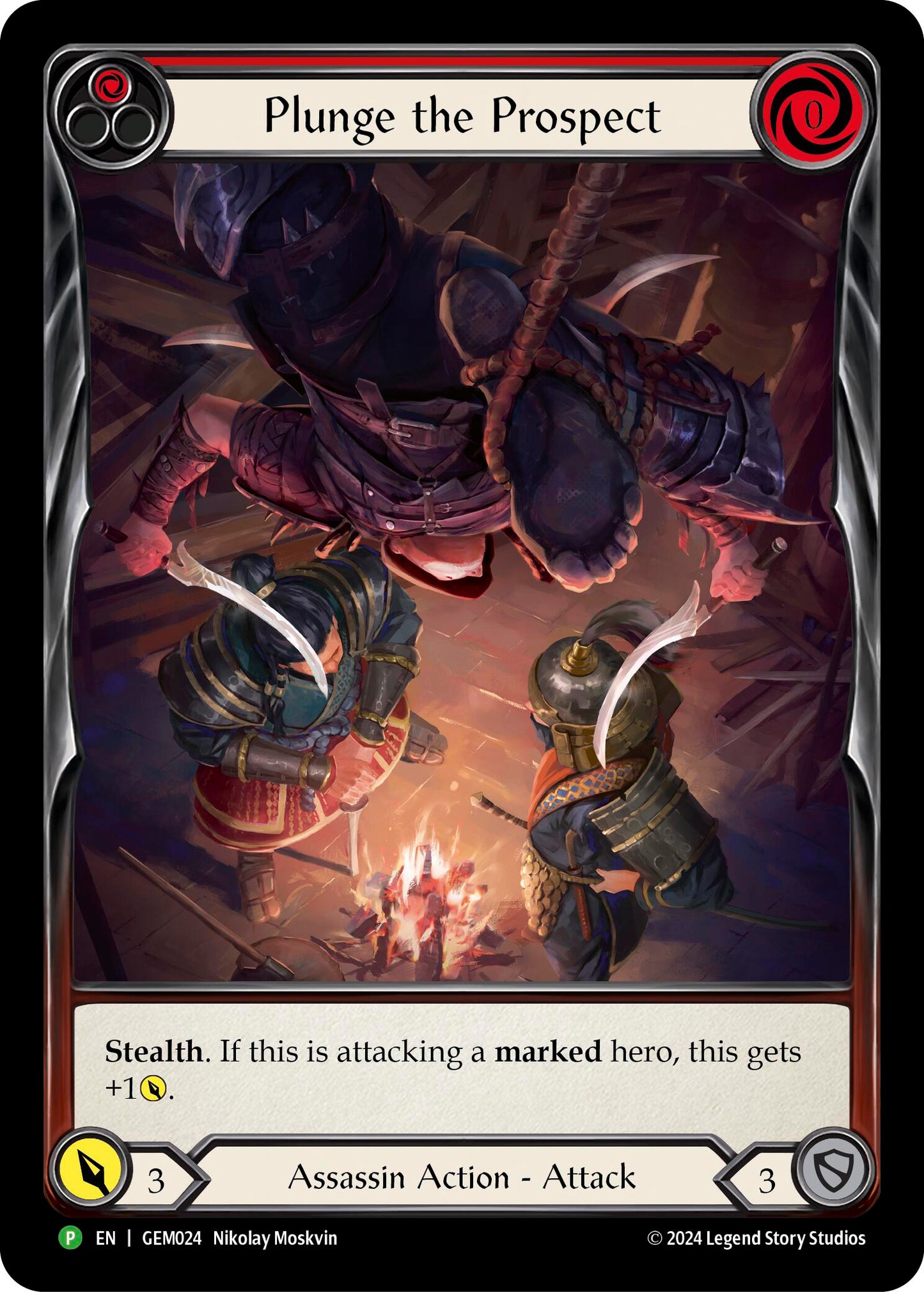 Plunge the Prospect (Red)