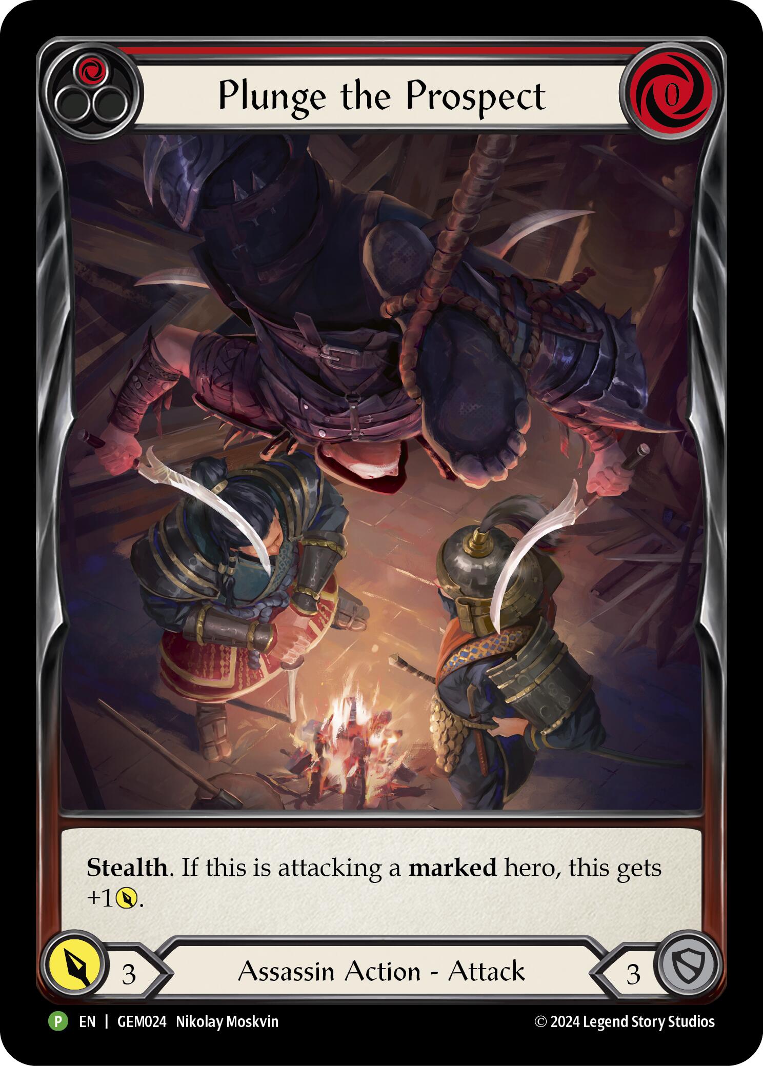 Plunge the Prospect (Red)