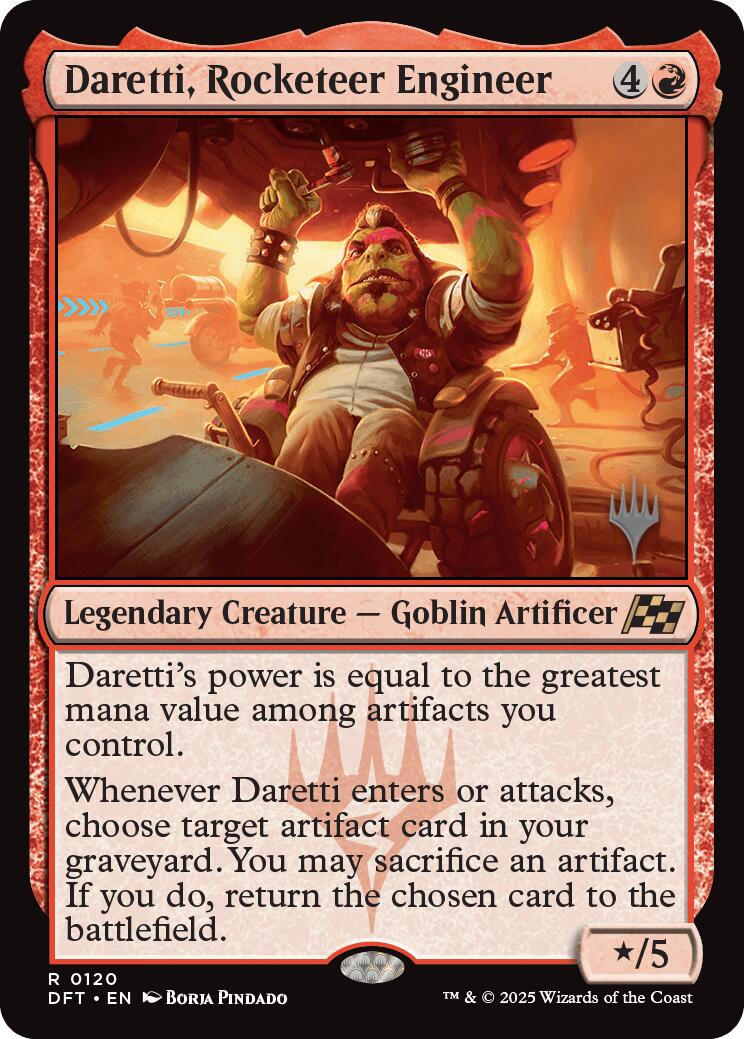Daretti, Rocketeer Engineer [PPDFT - 120]