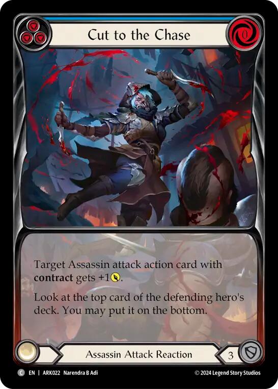 Cut to the Chase (Blue) (Extended Art)