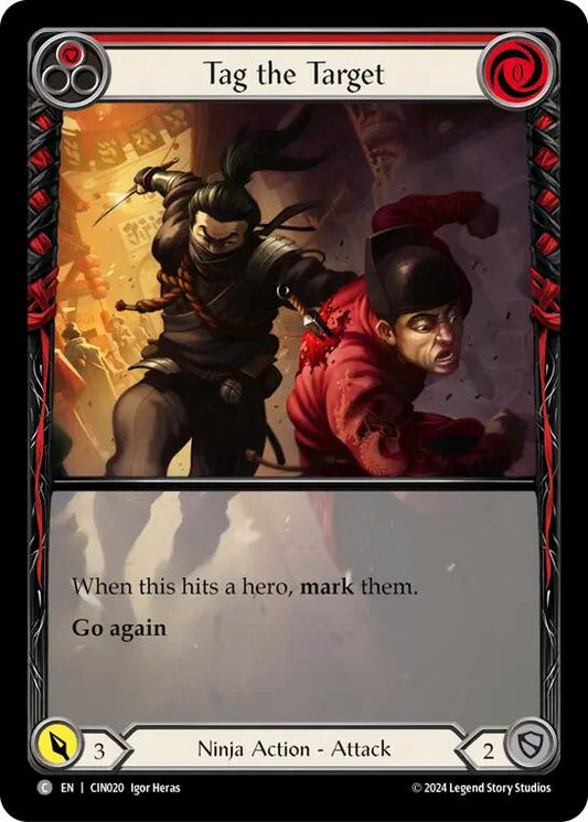 Tag the Target (Red) (Extended Art)