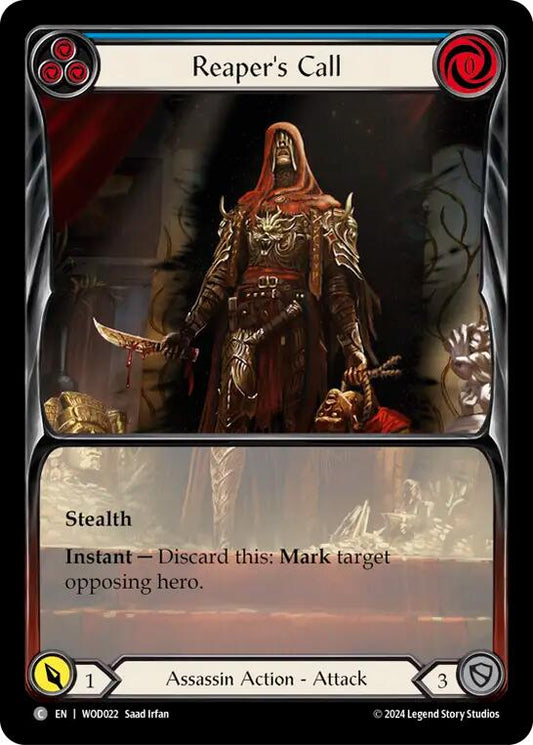 Reaper's Call (Blue) (Extended Art)