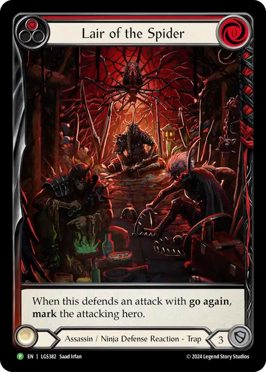 Lair of the Spider (Red) - LGS382