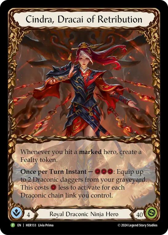 Cindra, Dracai of Retribution - HER133