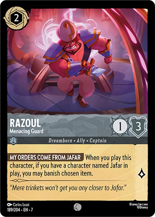 Razoul - Menacing Guard