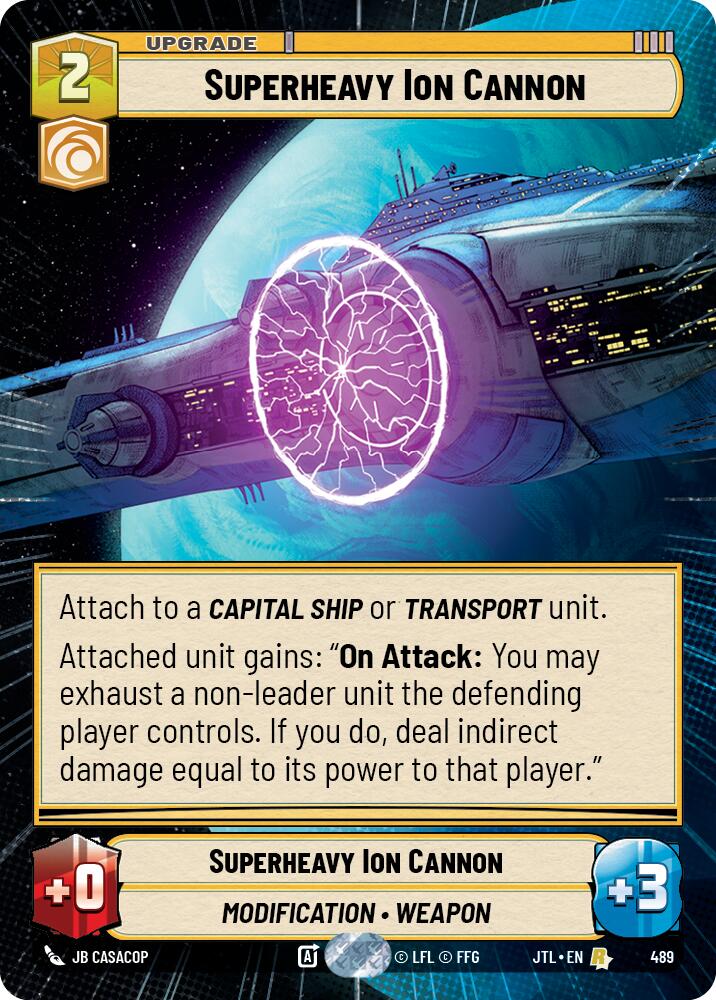 Superheavy Ion Cannon (Hyperspace)