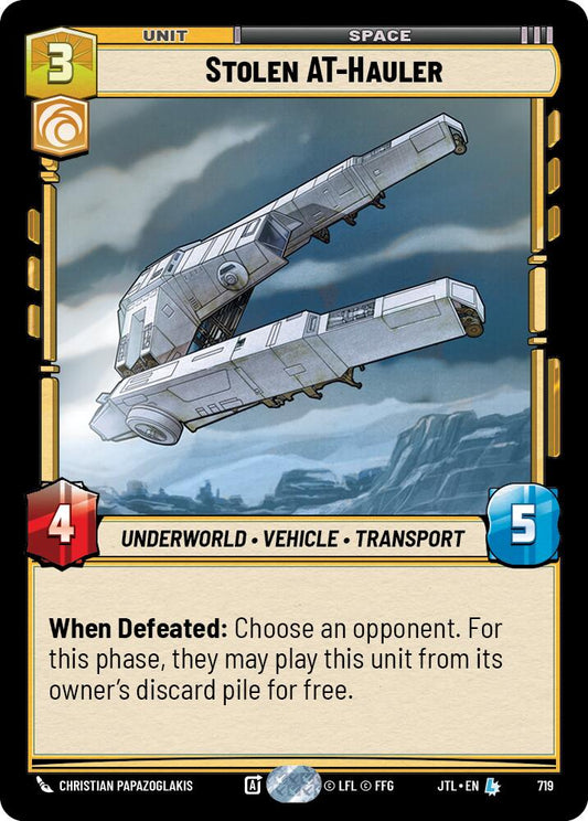 Stolen AT-Hauler (Foil)