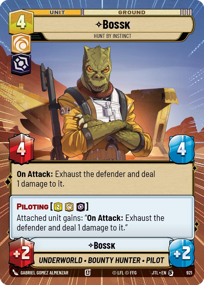 Bossk - Hunt By Instinct (Hyperspace Foil)