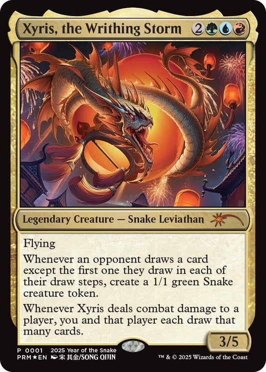 Xyris, the Writhing Storm (Year of the Snake 2025)