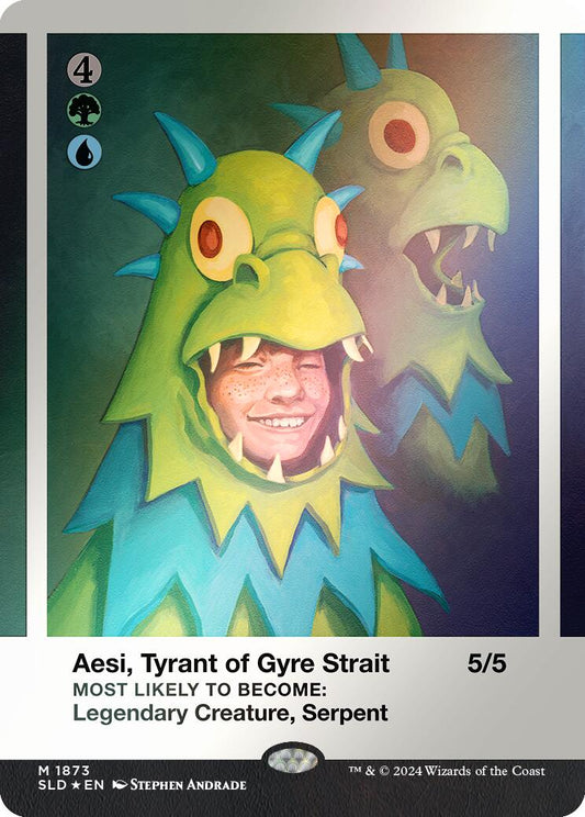 Aesi, Tyrant of Gyre Strait (Rainbow Foil)