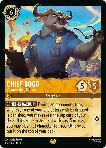Chief Bogo- Commanding Officer