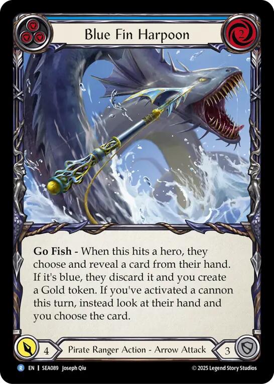 Blue Fin Harpoon