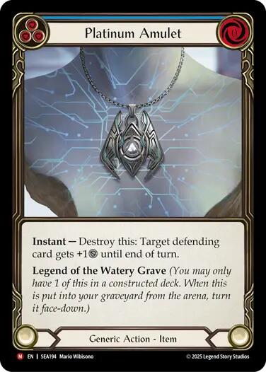 Platinum Amulet