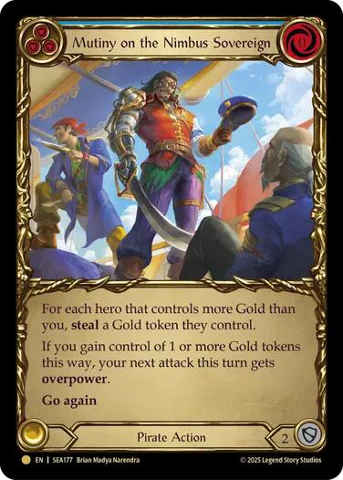 Mutiny on the Nimbus Sovereign Treasure [SEA177]