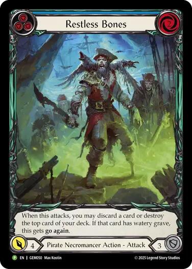 Restless Bones (Blue)