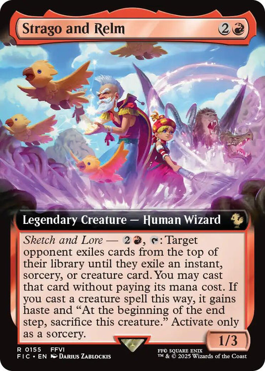 Strago and Relm (Extended Art)